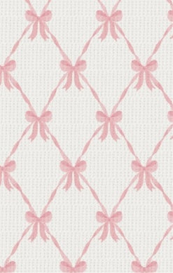 Ribbon Bow Trellis - 2 Way Ruffle Zipper Footie