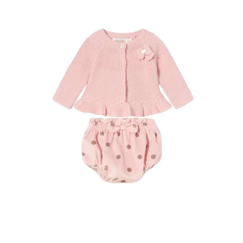 Rosa Baby Nude Dot Bloomers