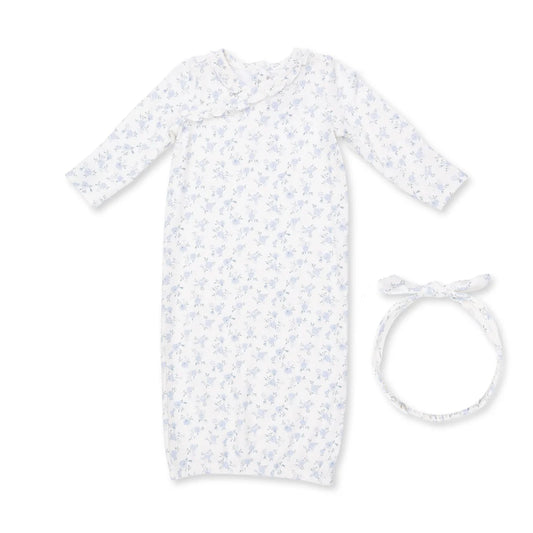 Rose Briar Kimono Gown and Knot Headband