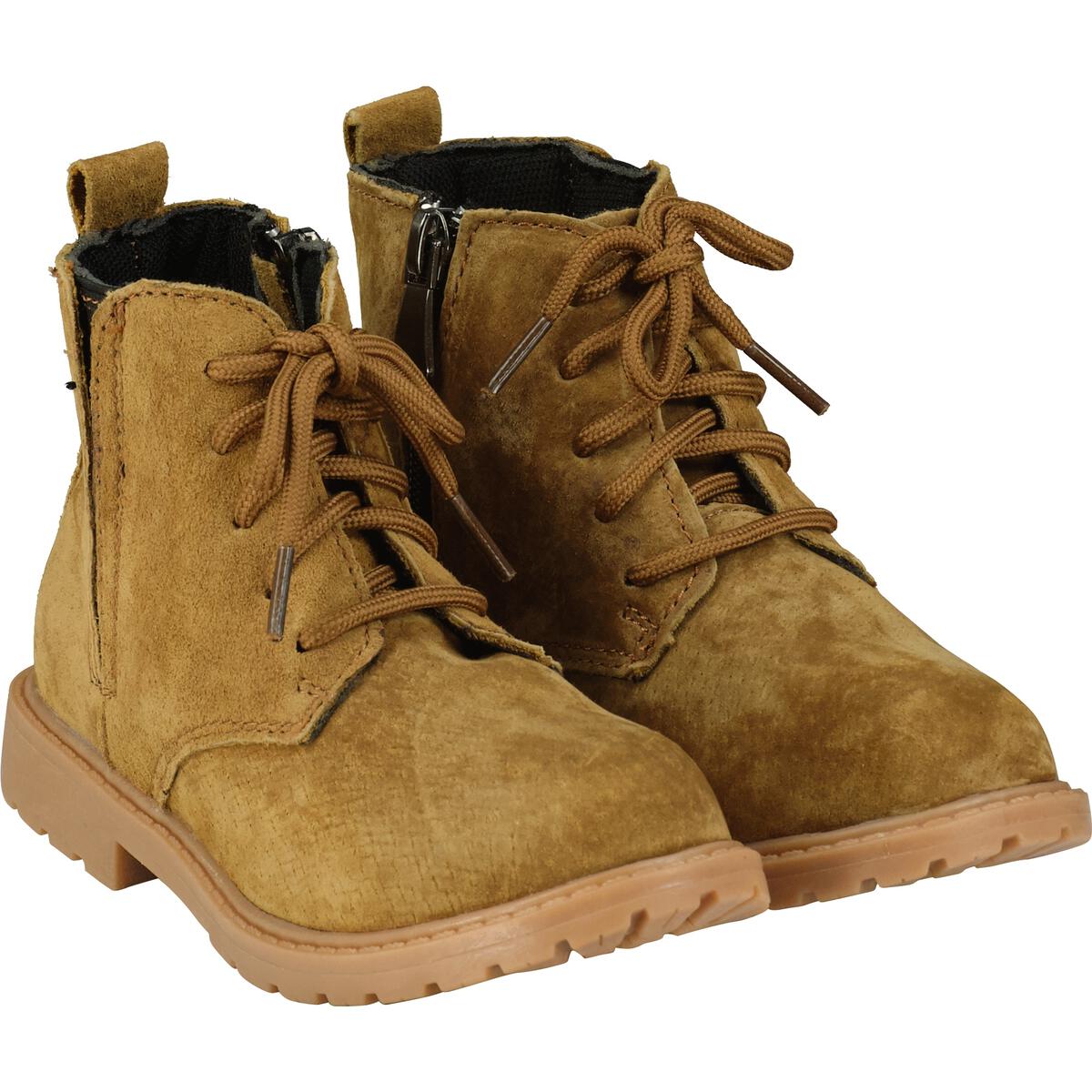 Tan Rumble Suede Boots