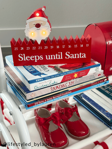 Santa & Reindeer Countdown Blocks