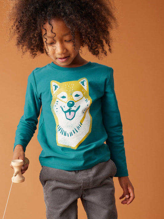 Shiba Inu Smile Graphic Tee