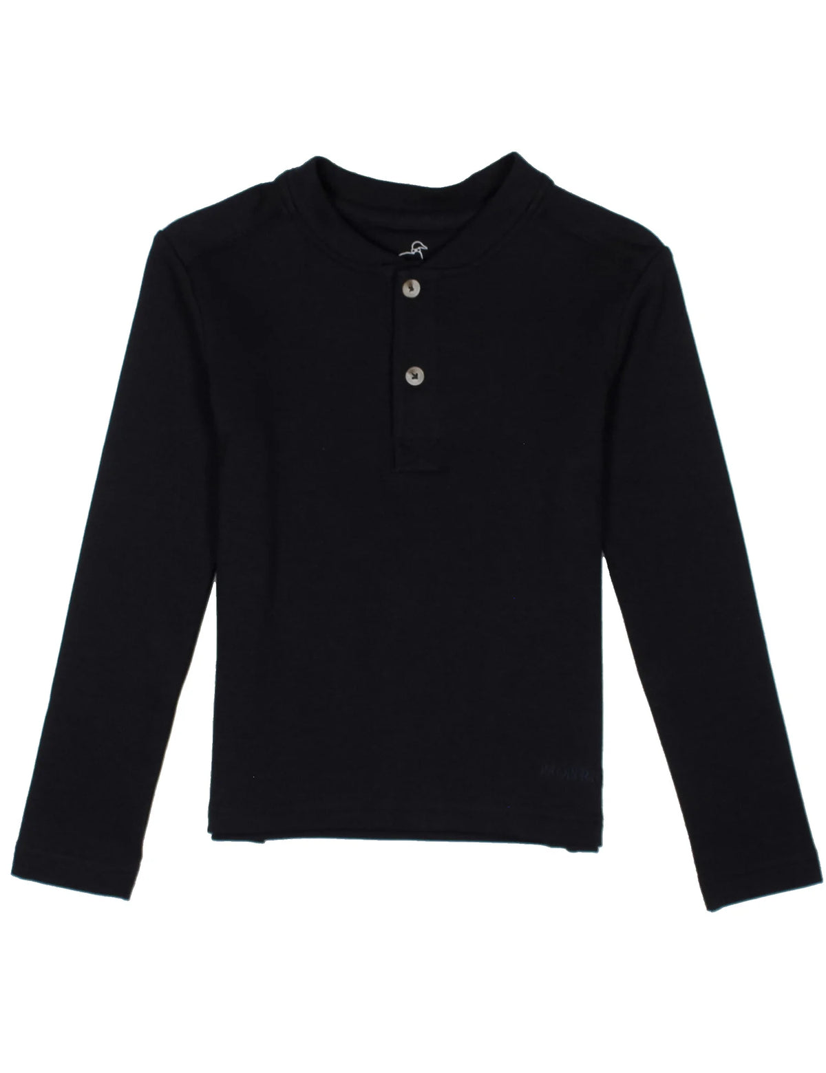 Properly Tied Boys Shoreline Henley LS Midnight