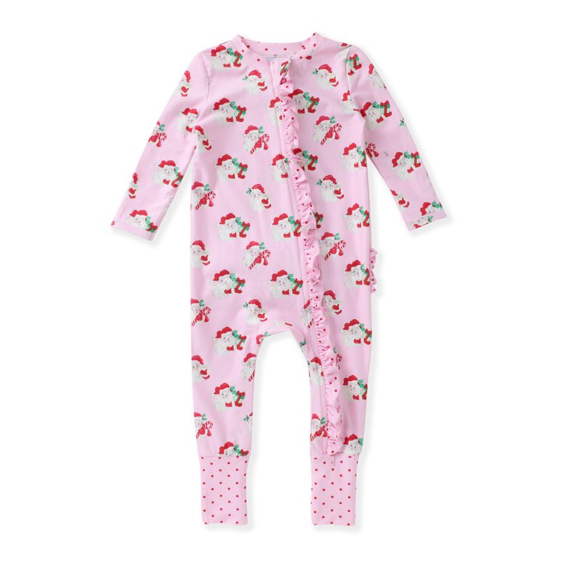 Swoon Kids Pink Santa Butterknit Layette