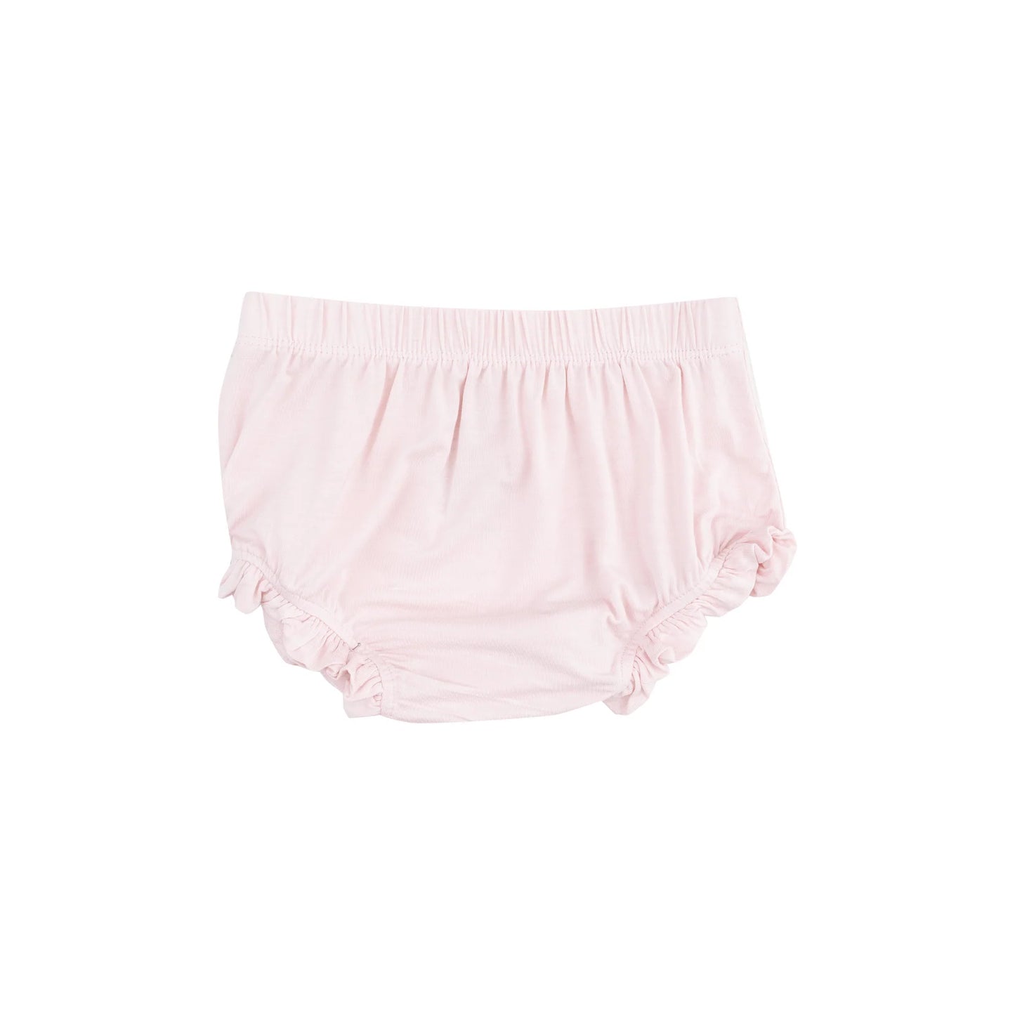 Smocked Peterpan Collar Dress +Ruffle Leg Bloomer - Solid Classic