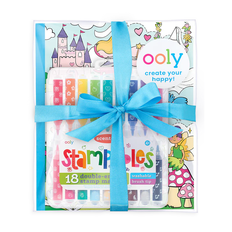 Princess & Fairies Stampable Coloring Giftables Pack