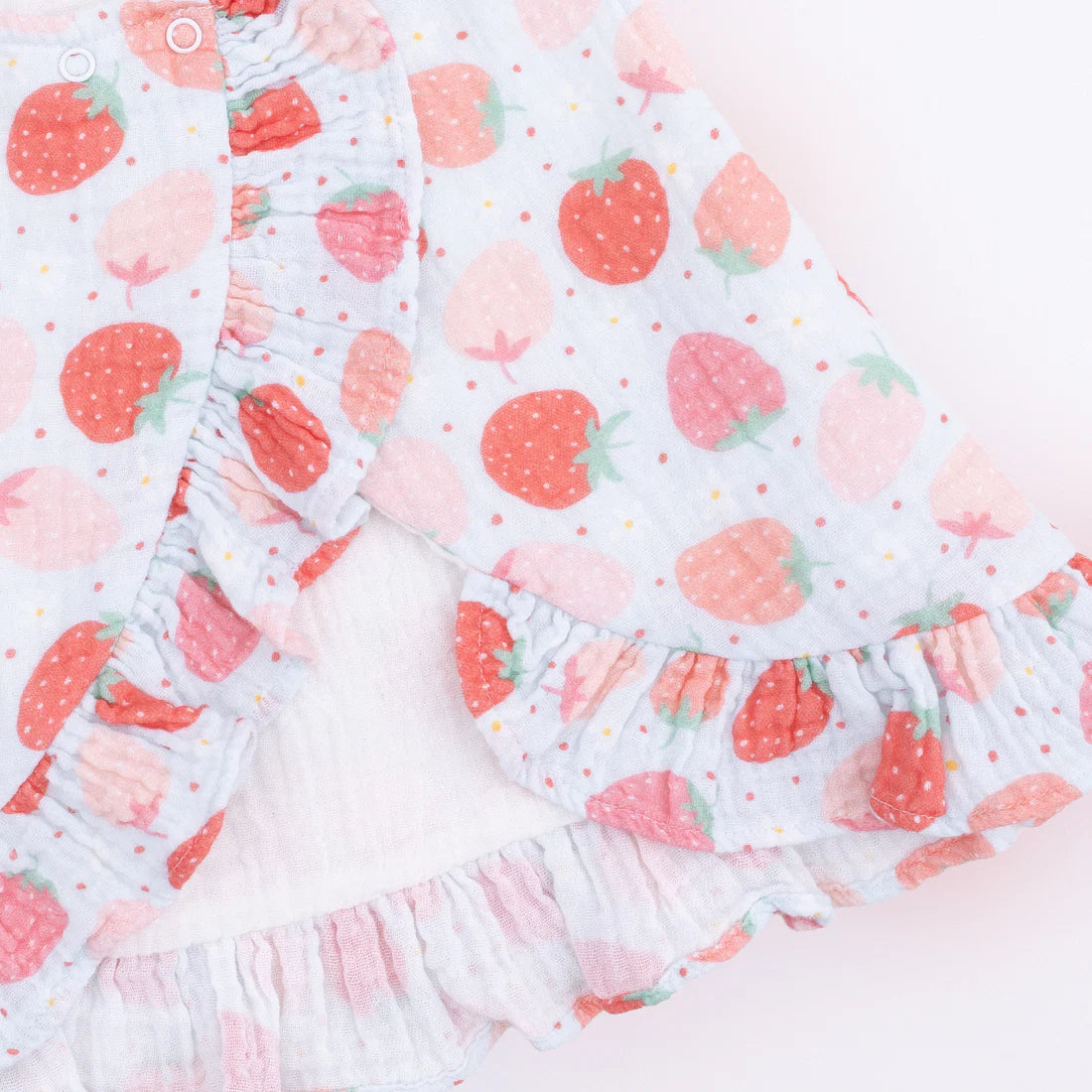 Strawberry Bliss Ruffle Back Top & Bloomer