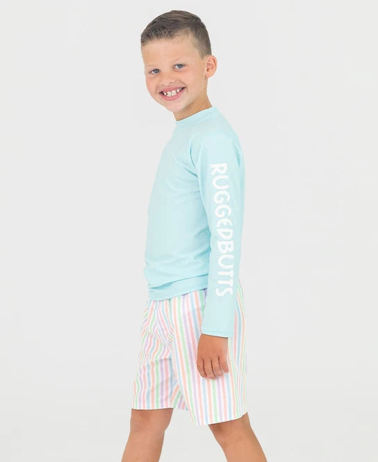 Spun Sugar Long Sleeve Logo Rashguard