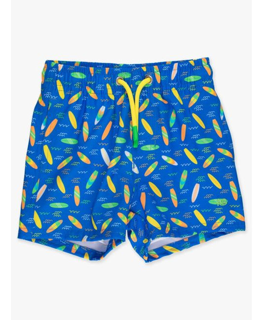 Neon Surfs Up Performance Hybrid Swim Trunks