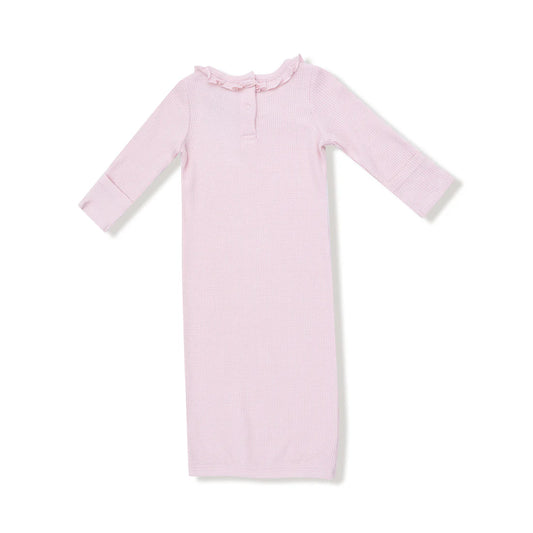 Basics - Veiled Pink Kimono Gown