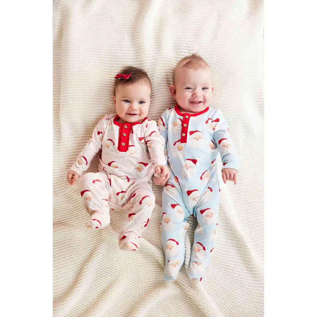 Blue Vintage Santa Sleeper