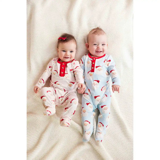 Blue Vintage Santa Sleeper