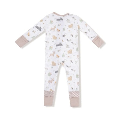 Woodland Babies - 2 Way Zipper Romper