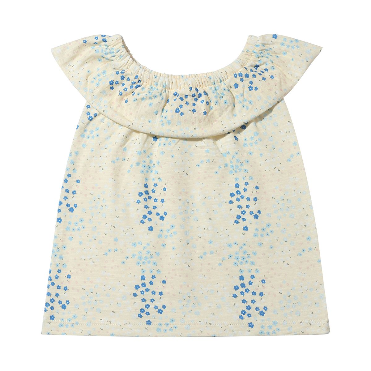 Blue Spring Floral Zoe Top