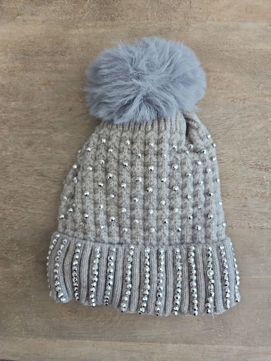 Rhinestone Beanies