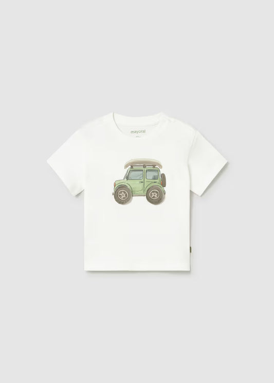 Mayoral 1011 Baby Applique Jeep T-shirt