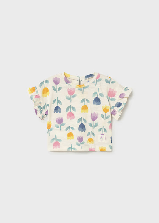 Mayoral 1082 Baby Printed T-Shirt