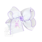 EMBROIDERED EASTER CROCHET EDGE BOWS