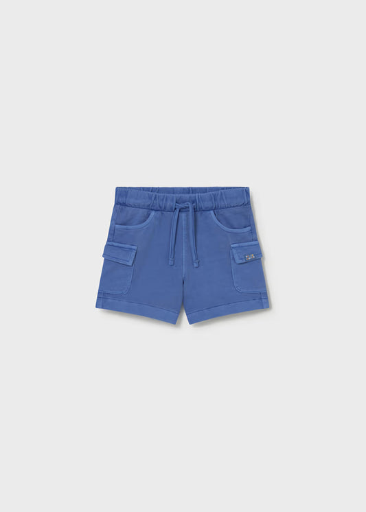 Mayoral 1223 Blue Baby Cargo Shorts