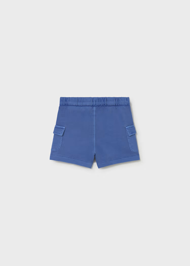 Mayoral 1223 Blue Baby Cargo Shorts