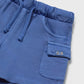 Mayoral 1223 Blue Baby Cargo Shorts