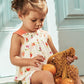 Floral 2pc Matching Shirt and Shorts Set