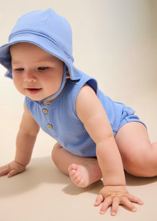 Mayoral 1294 Newborn Boy Blue 3-Piece Set