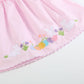 Pink Easter Applique Dress