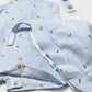 Mayoral 1611 Newborn Boy Printed Dungaree and Hat Set