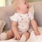Mayoral 1621 Newborn Boy Printed Dungaree with T-shirt Set