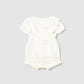 Mayoral 1637 Newborn Girl Knit Dungaree and Blouse Set