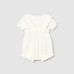 Mayoral 1637 Newborn Girl Knit Dungaree and Blouse Set
