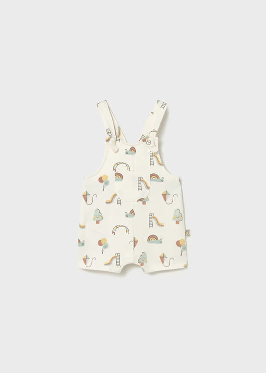 Mayoral 1645 Newborn Printed Dungaree