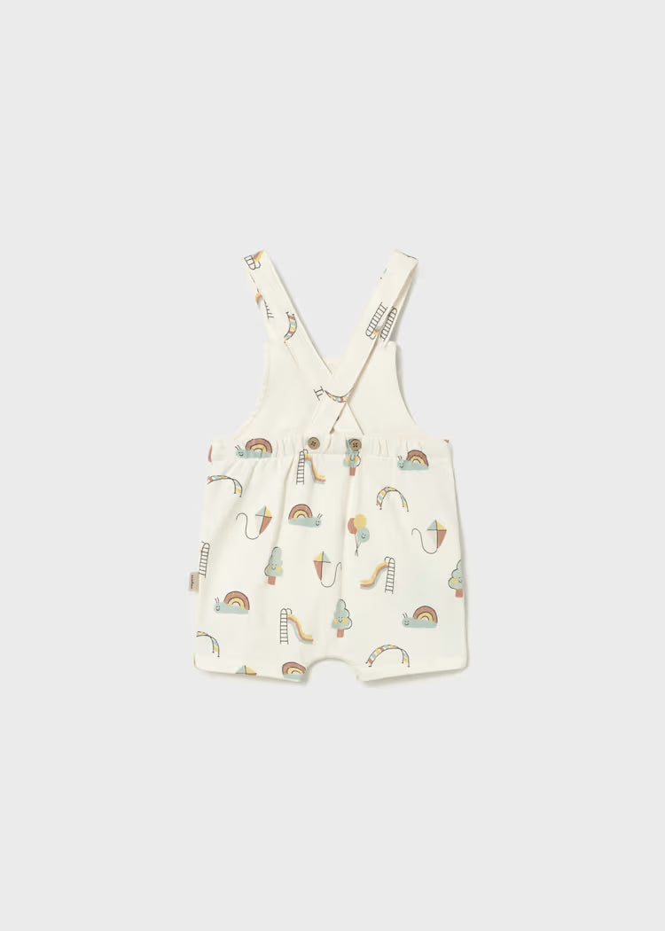 Mayoral 1645 Newborn Printed Dungaree