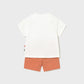 Mayoral 1668 Baby Knit Shorts and T-Shirt 2-Piece Set