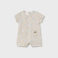 Mayoral 1717 Newborn Boy Printed Romper