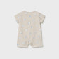 Mayoral 1717 Newborn Boy Printed Romper