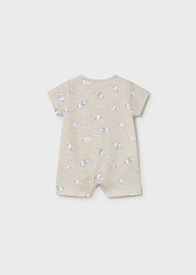 Mayoral 1717 Newborn Boy Printed Romper