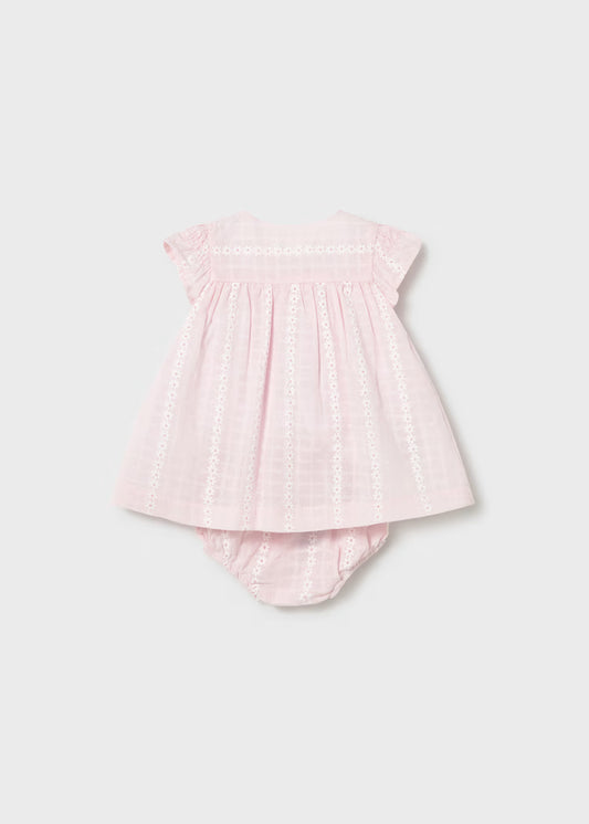 Mayoral 1805 Newborn Girl Chiffon Dress