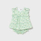 Mayoral 1808 Newborn Girl Printed Knit Dress