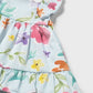 Mayoral 1812 Newborn Girl Printed Dress with Bloomers