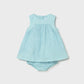 Mayoral 1813 Newborn Girl Embroidered Dress with Bloomers