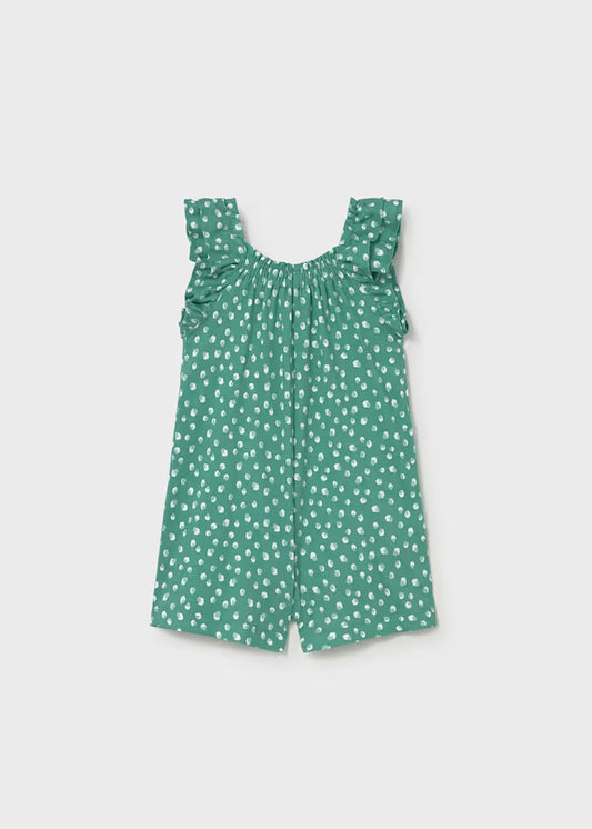Mayoral 1829 Baby Polka Dots Romper