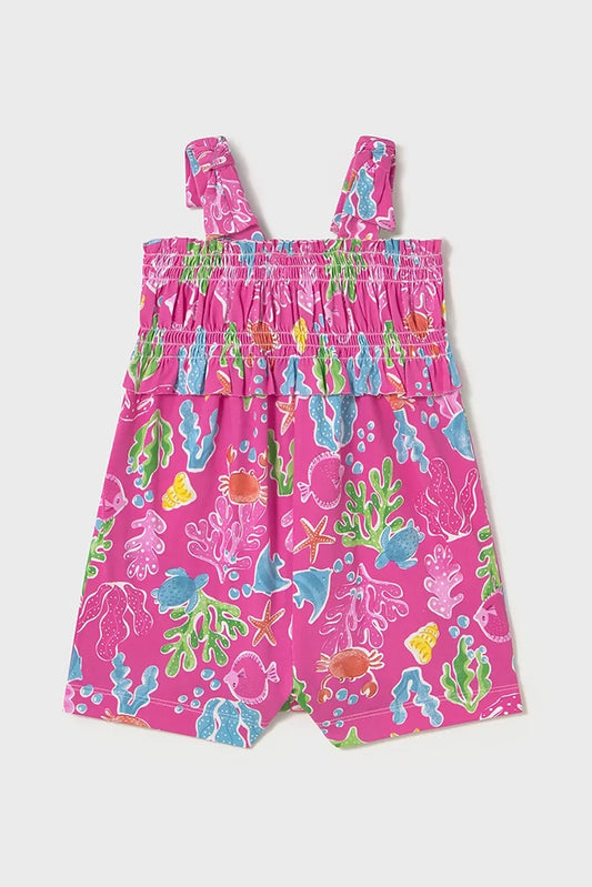 Ocean Themed Printed Romper
