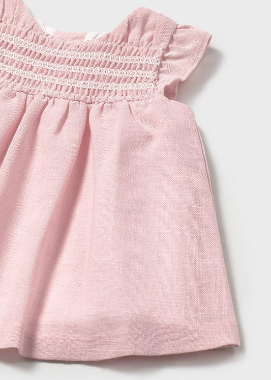 Pink Smock Dress