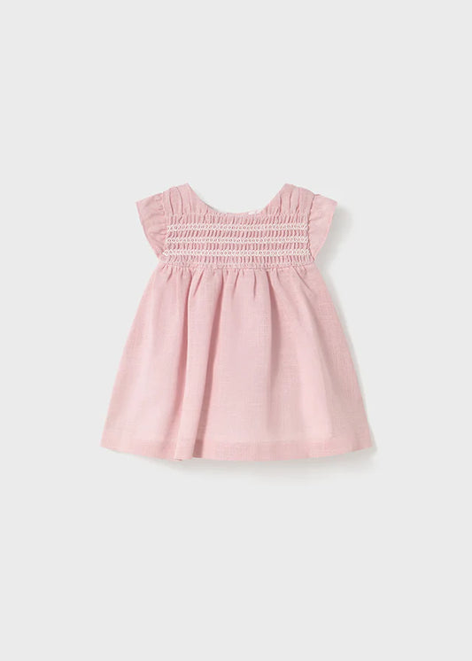 Pink Smock Dress