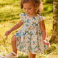 Mayoral 1910 Baby Floral Print Ruffled Dress