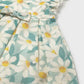 Mayoral 1910 Baby Floral Print Ruffled Dress
