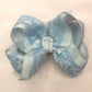 Grosgrain & Lace Layered Hair Bows on Alligator Clip