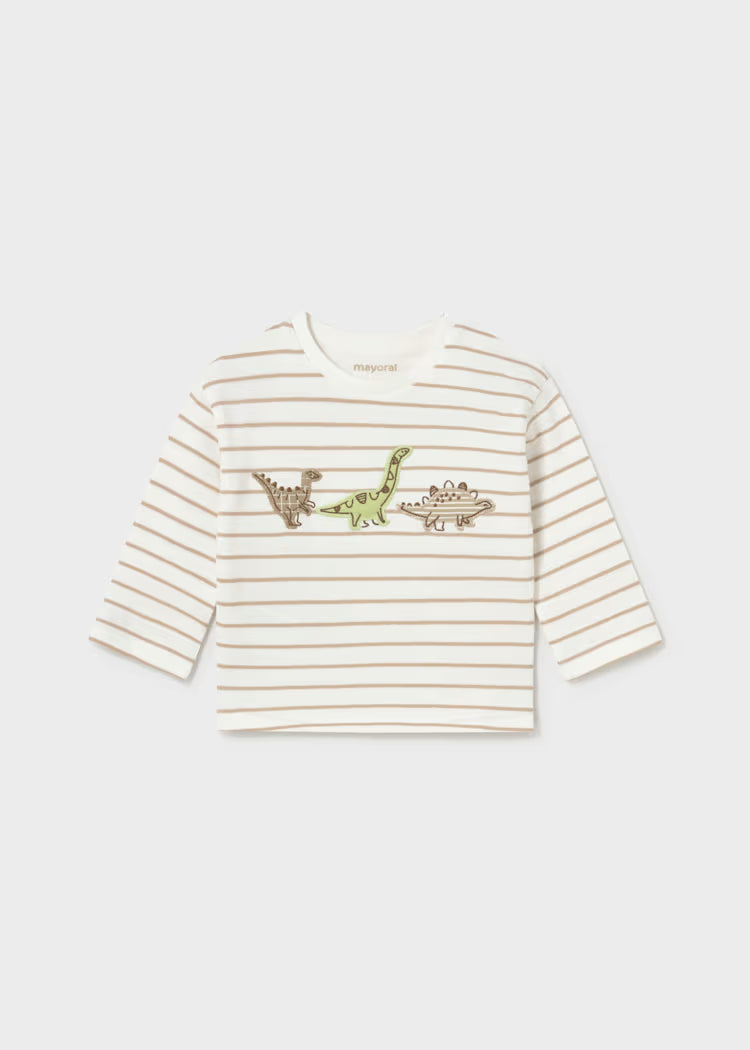 Mayoral 2005 Dino Embroidered T-Shirt